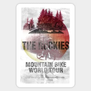 Mountain Bike World Tour Magnet